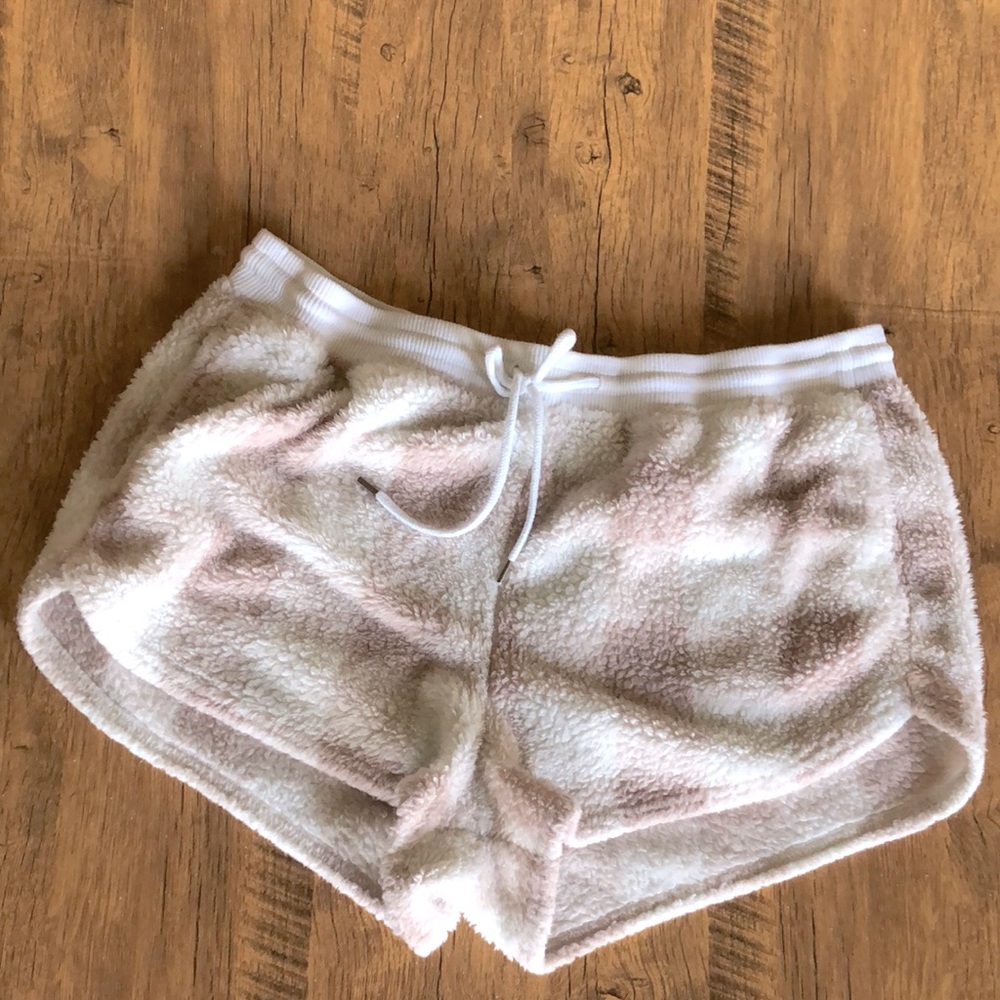 Fuzzy Cozy Shorts